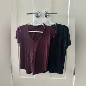 Wilfred & Talula Basic V Neck Tops